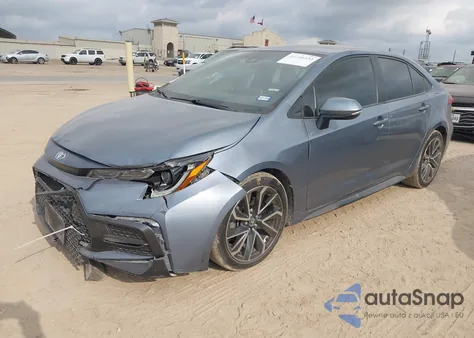 2020 Toyota Corolla Se z USA, uszkodzony, nr VIN JTDS4RCE6LJ042826